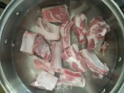 Make Potato stew ribs step 1