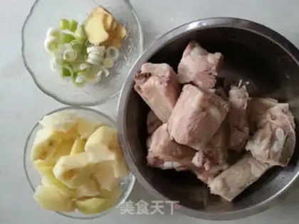 Make Potato stew ribs step 2