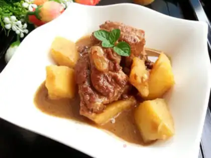 Make Potato stew ribs step 9