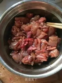 Make Spicy dry rabbit step 1