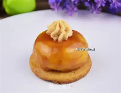 Make Caramel apple tower step 12