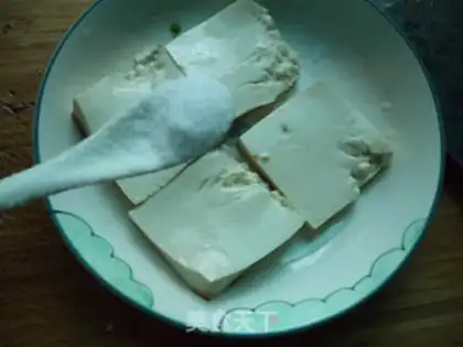 Make Pepper tofu step 2