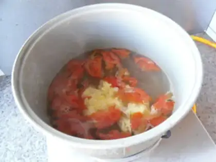 Make Tomato omelet soup step 6