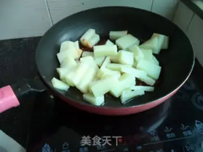 Make Bean petals and tofu step 4