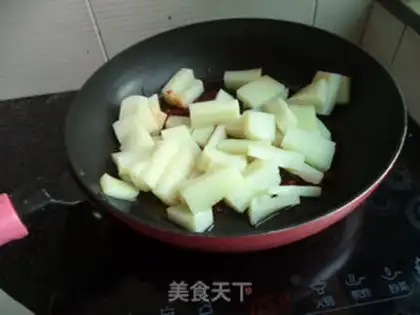Make Bean petals and tofu step 5
