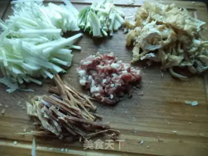 Make Squid gravy step 1