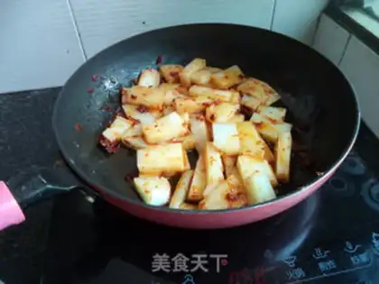 Make Bean petals and tofu step 6