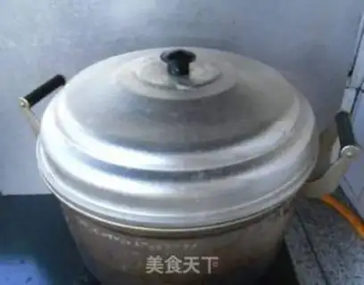 Make Egg yolk corn nest step 5