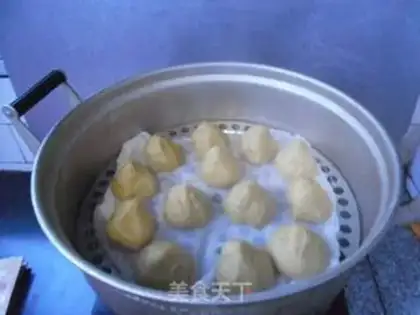 Make Egg yolk corn nest step 6