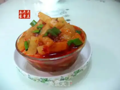 Make Bean petals and tofu step 10