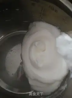 Make Fowl-colored cake step 4