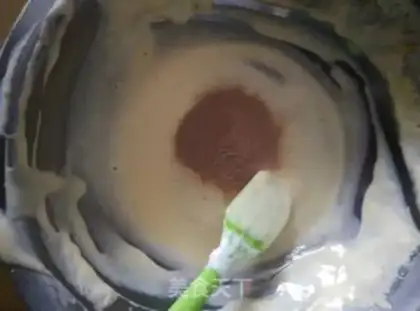 Make Fowl-colored cake step 8