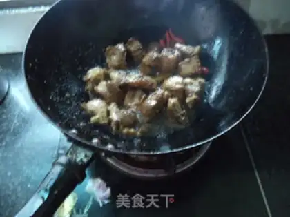 Make Carrot burn ribs step 4