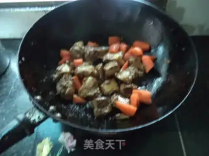 Make Carrot burn ribs step 7