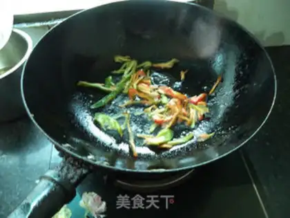 Make Garlic beef silk step 5