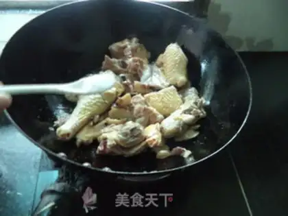 Make Ink chicken step 6