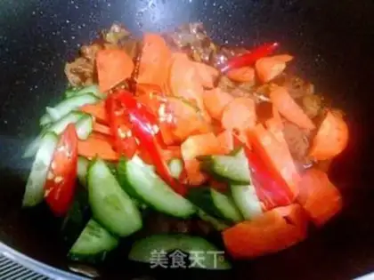 Make Flaming liver tip step 7