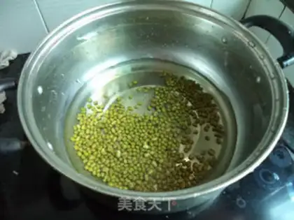 Make Rice for rice and green beans step 1