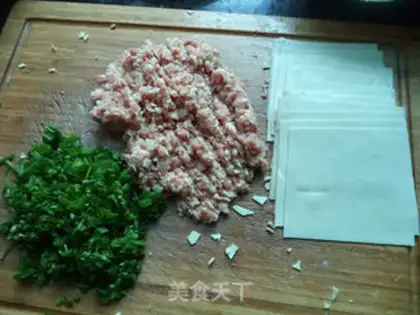 Make Tofu rolls step 0