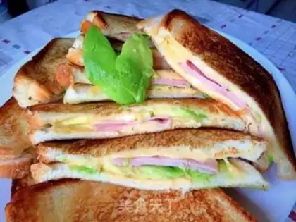 Make Breakfast avocado sandwiches step 10
