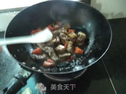 Make Carrot burn ribs step 12