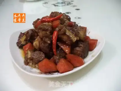 Make Carrot burn ribs step 14