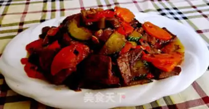 Make Flaming liver tip step 11
