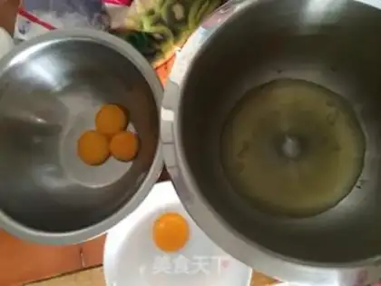 Make Stained green cake step 1