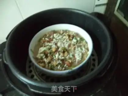 Make Rice for rice and green beans step 10