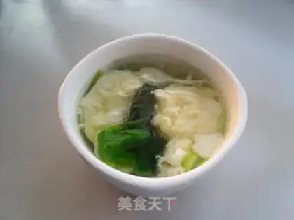 Make Spinach and eggflower soup step 5