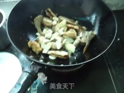 Make Spicy garlic step 3