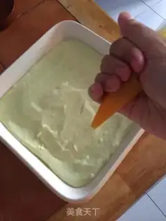 Make Stained green cake step 12