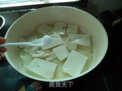 Make Shrimp tofu step 3