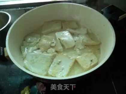 Make Shrimp tofu step 4
