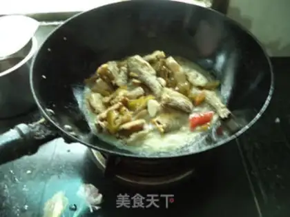 Make Spicy garlic step 8