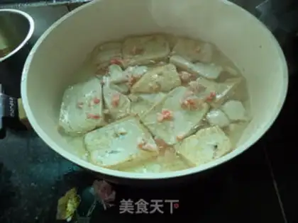 Make Shrimp tofu step 6