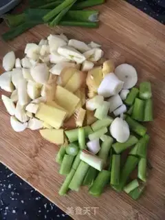 Make A lamb radish step 0