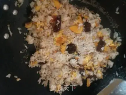 Make Egg fried rice step 6