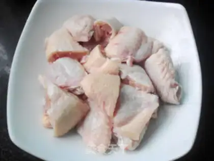 Make Red chicken wings step 1