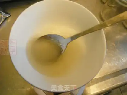 Make Cranberry milk pudding step 0