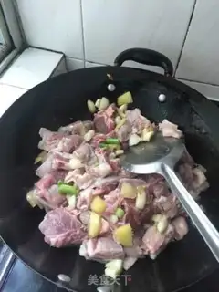 Make A lamb radish step 4