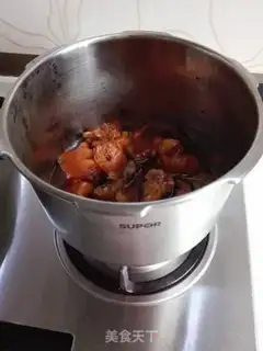 Make Red burning pig hoof step 10