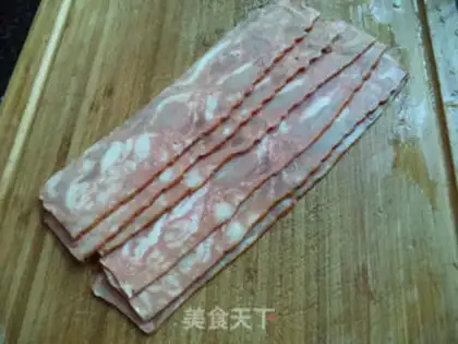 Make Bacon rolls step 3