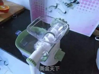 Make Orange juice step 1