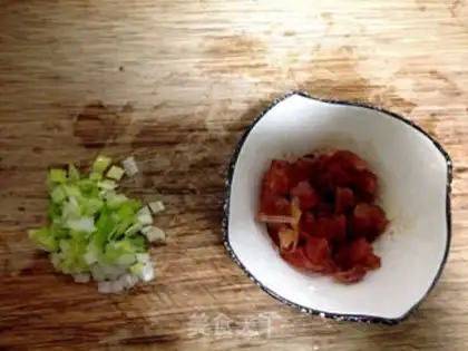 Make Splendid sausage and egg fried rice step 2