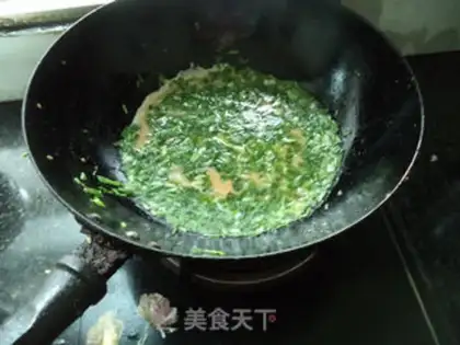 Make Onion fried eggs step 5