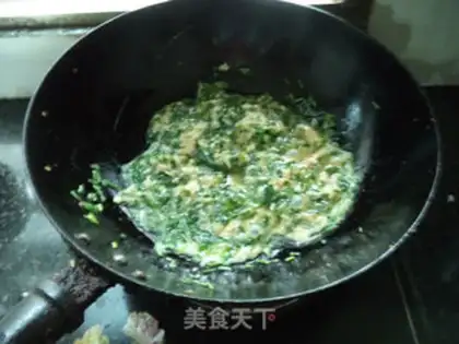 Make Onion fried eggs step 6