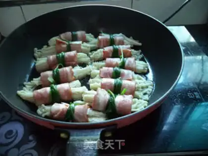 Make Bacon rolls step 8