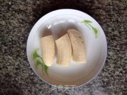 Make oatmeal fried bananas step 0