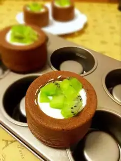 Make Coco cream fruit cake step 10